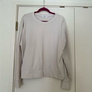 perfectwhitetee sweatshirt color “sugar” L